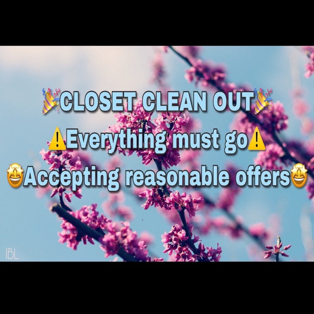 ⚠️CLOSET CLEAN OUT⚠️